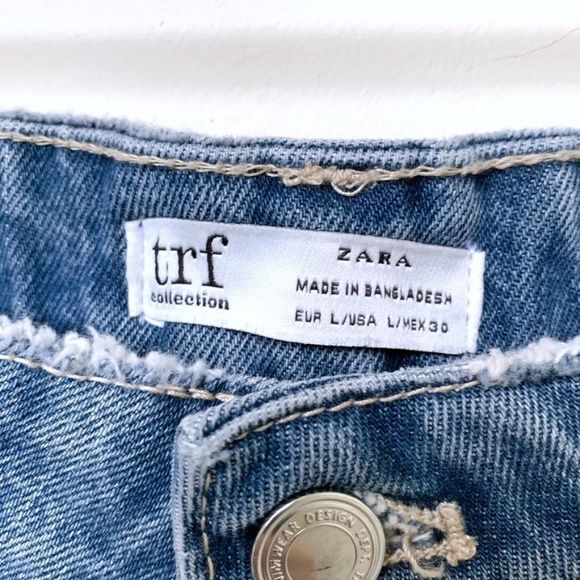 3/$60 Zara Denim Mini Skirt - Picture 3 of 6